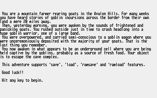 Escape! atari screenshot